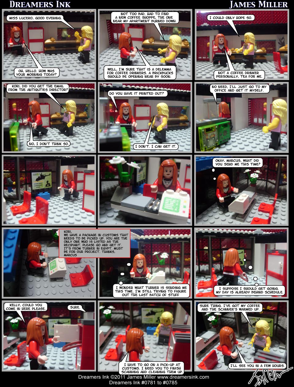 Strips #0781 To #0785