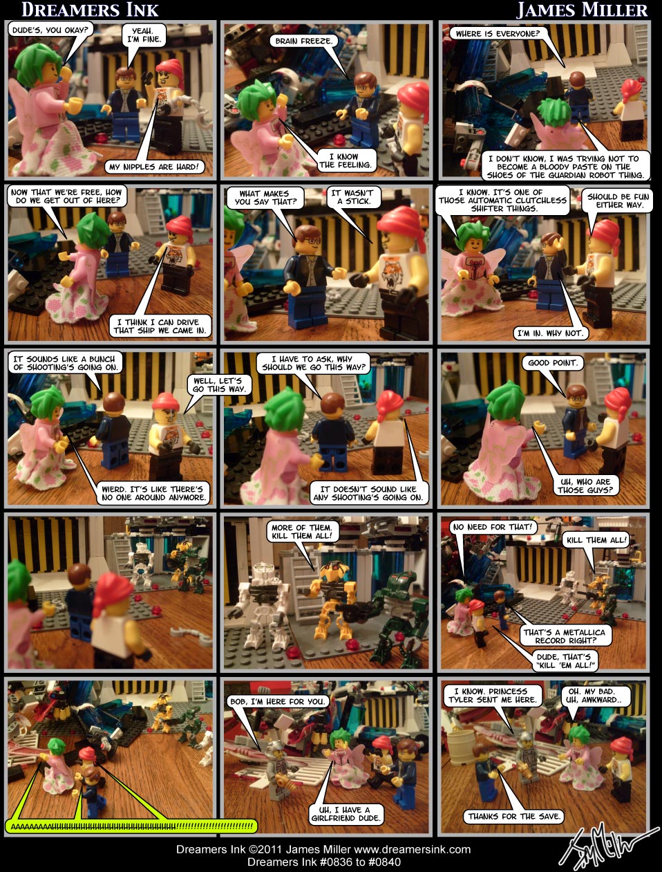 Strips #0836 To #0840