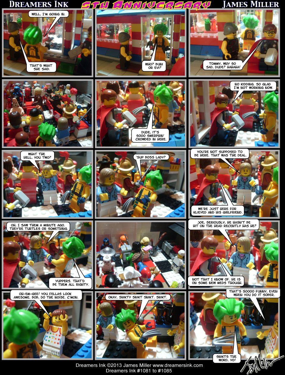 Strip #1081 To #1085