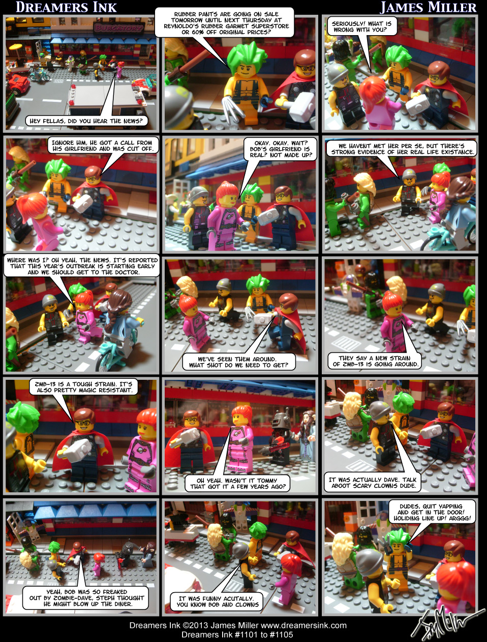 Strip #1101 To #1105