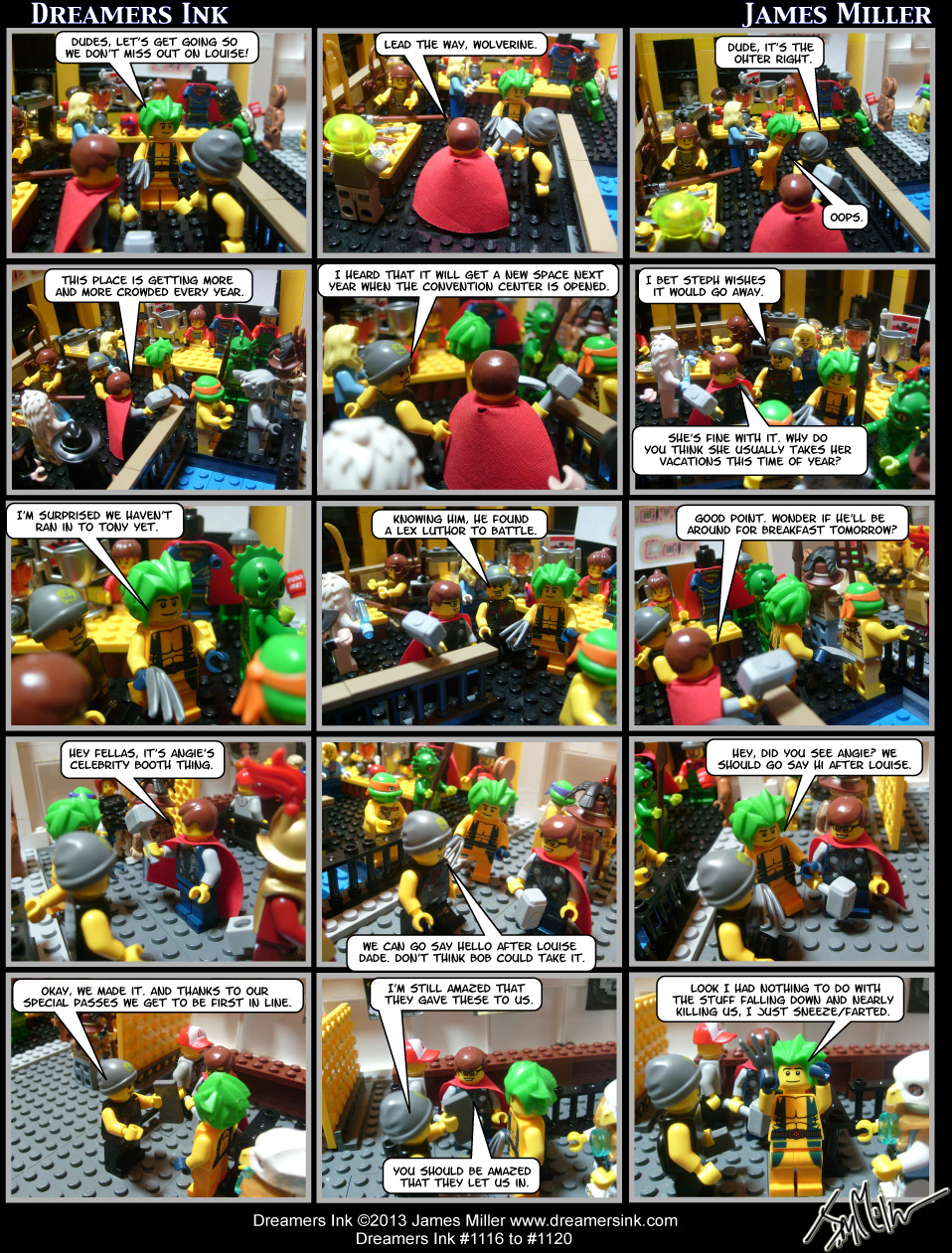 Strip #1116 To #1120