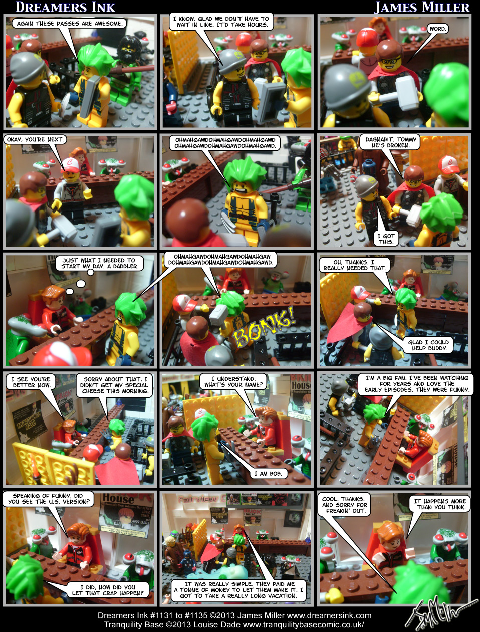 Strip #1131 To #1135