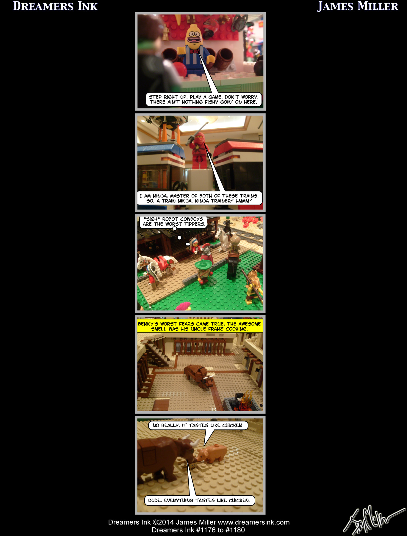 Intermission Strips #1176 To #1180