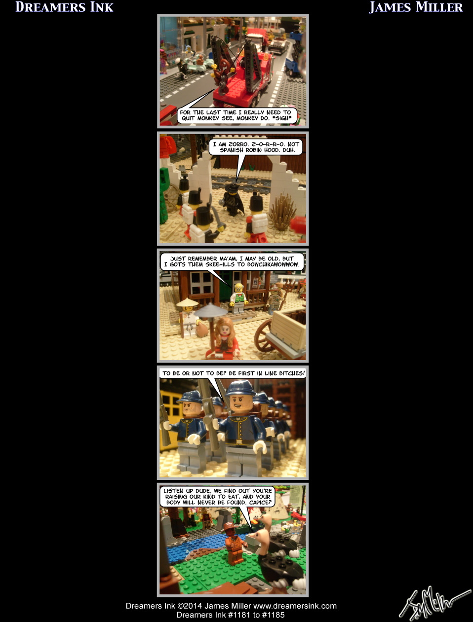 Intermission Strips #1181 To #1185