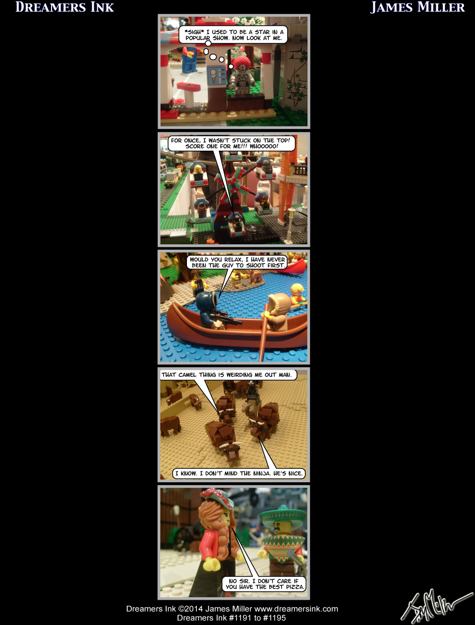 Intermission Strips #1191 To #1195