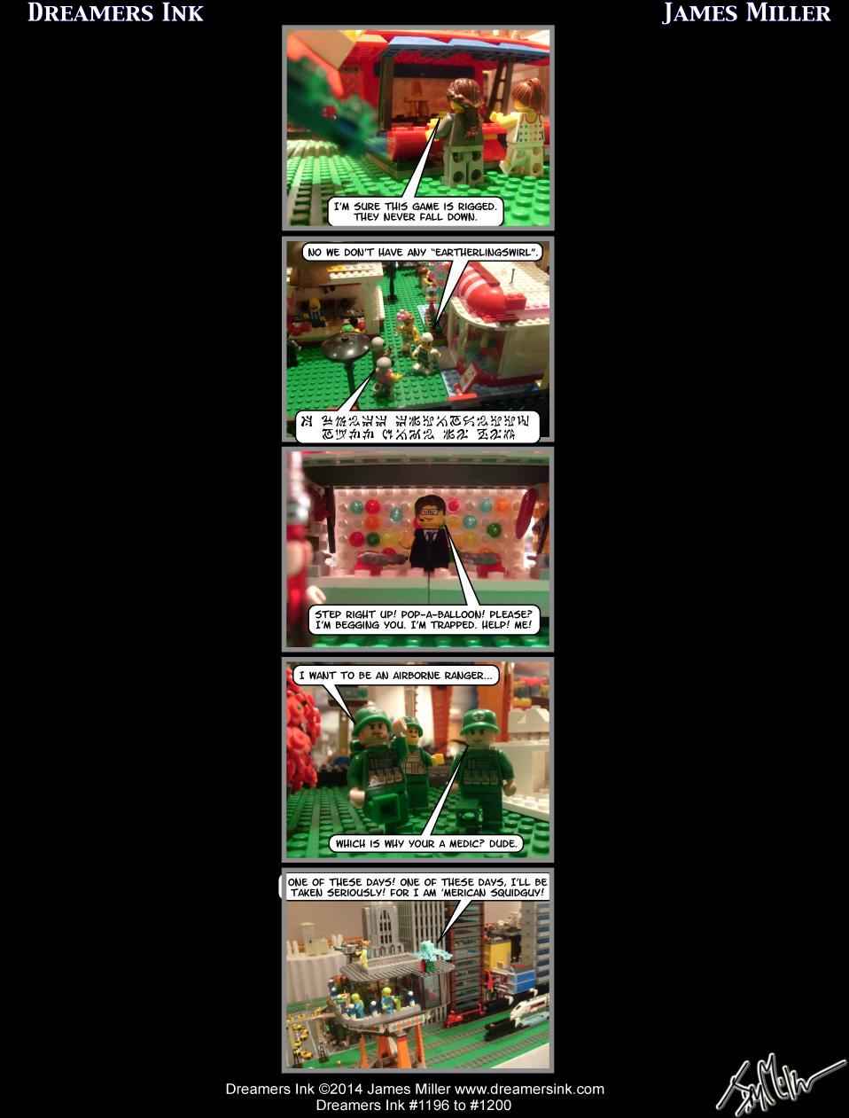 Intermission Strips #1196 To #1200