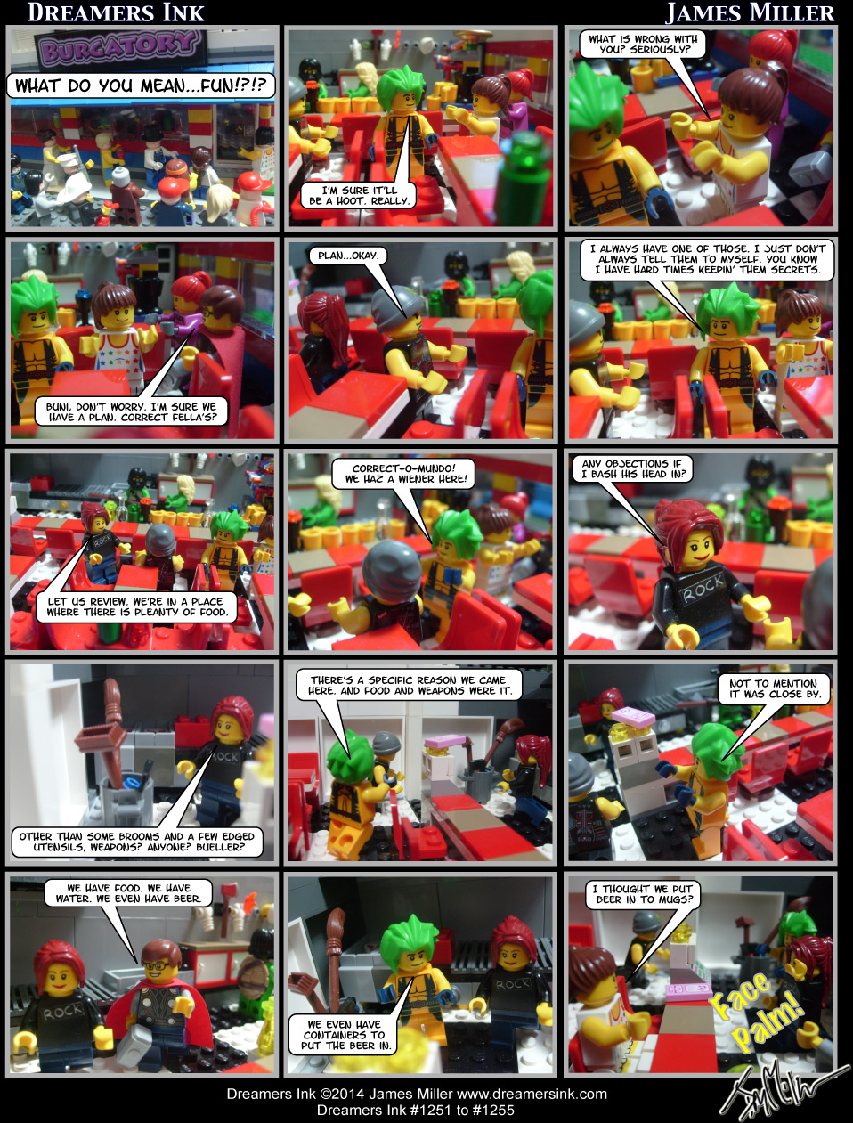 Strips #1251 To #1255