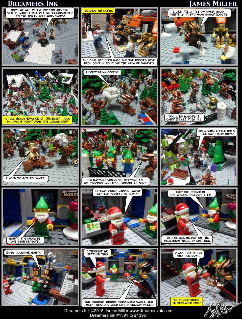 Strips #1391 To #1395