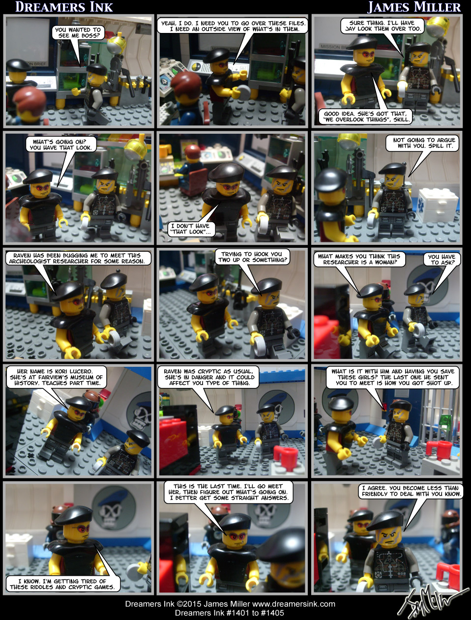 Strips #1401 To #1405