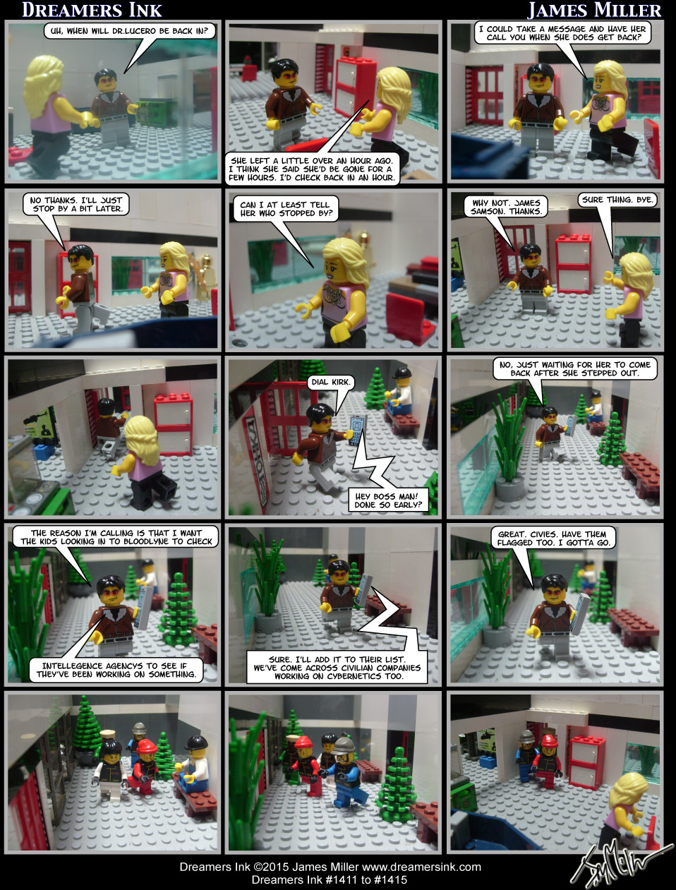 Strips #1411 To #1415