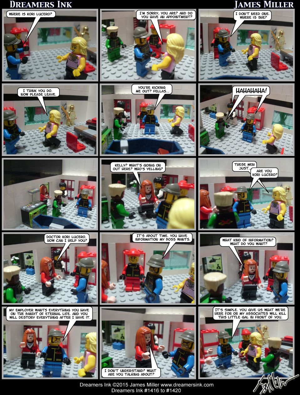 Strips #1416 To #1420