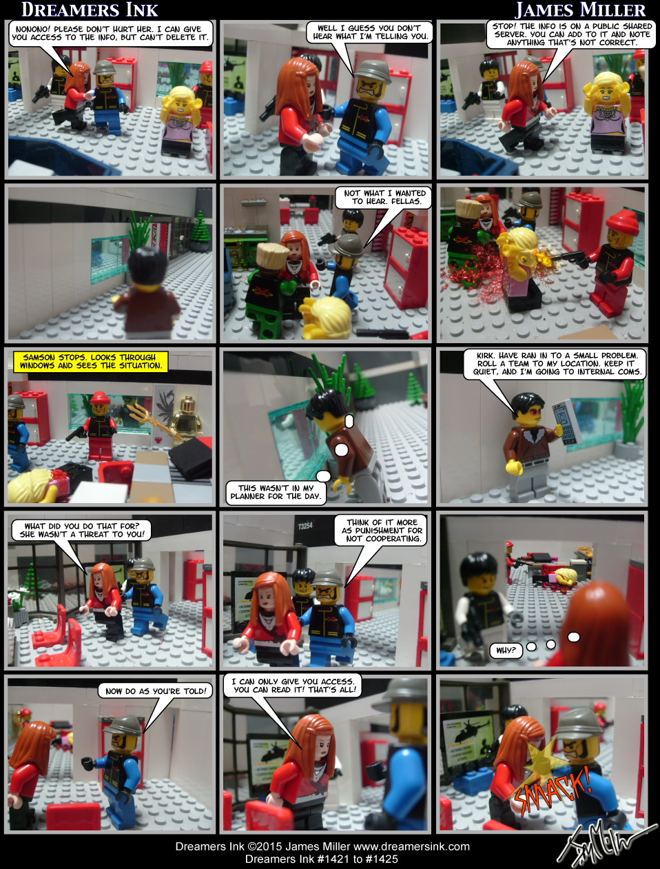 Strips #1421 To #1425