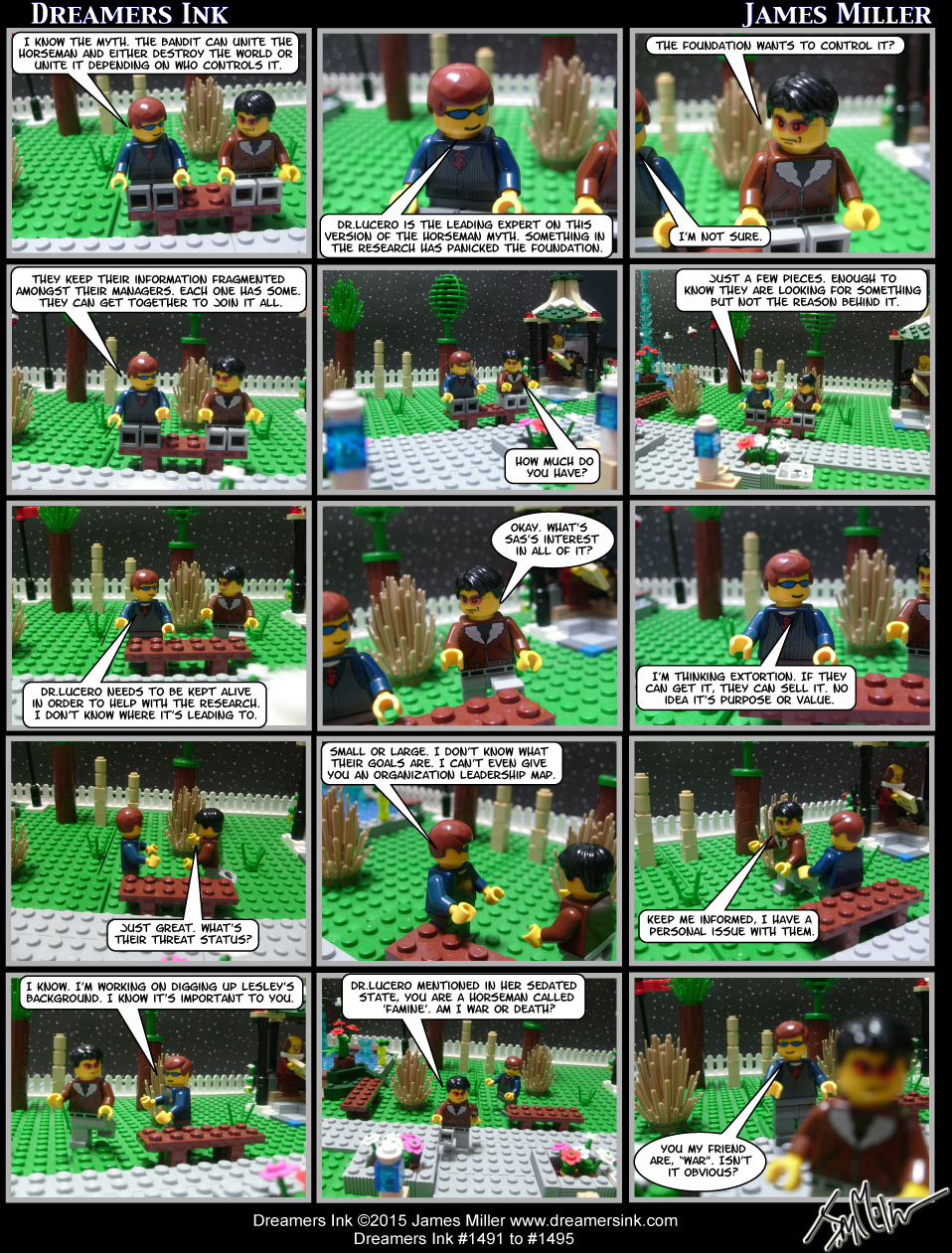 Strips #1491 To #1495