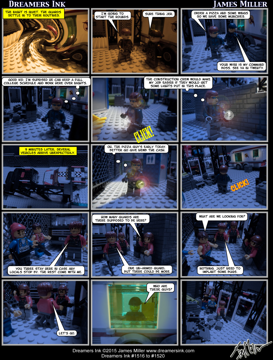 Strips #1516 To #1520