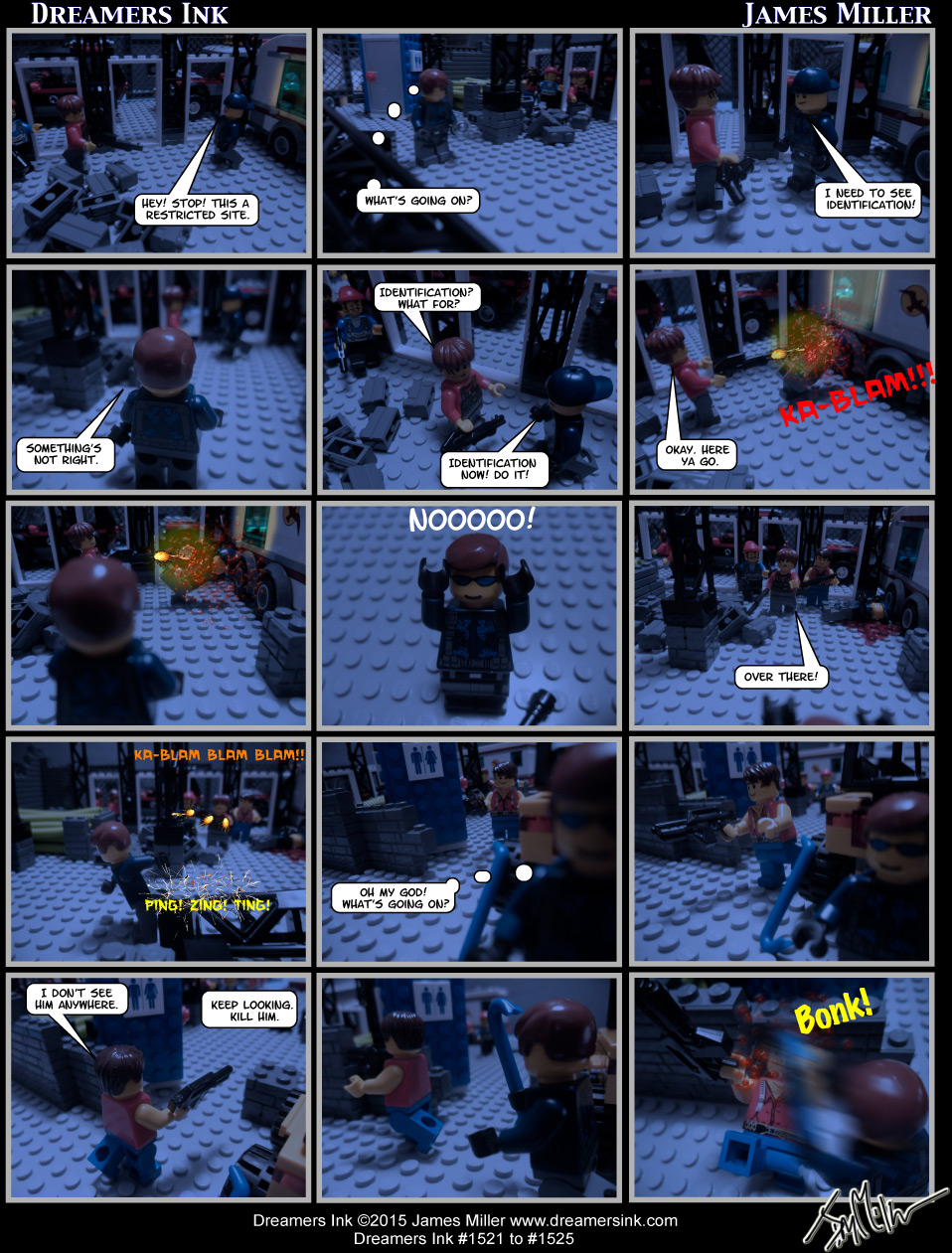 Strips #1521 To #1525