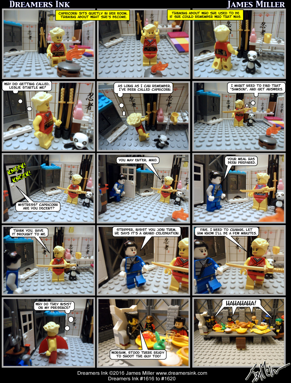 Strips #1616 To #1620
